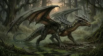 Junger Gasdrachen