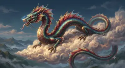 Junger Orientaldrache