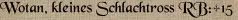 Wotan, kleines Schlachtross RB:+15 Wotan, kleines Schlachtross RB:+15